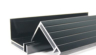 鴻發有色黑色單玻太陽能鋁邊框-光伏組件邊框